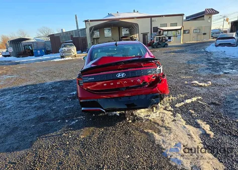 2025 Hyundai Sonata Sel from USA, damaged, VIN KMHL64JAXSA484438